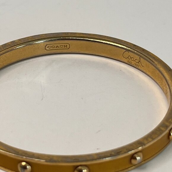 Coach Y2K Miranda ¼" Nailhead Bangle - Picture 2 of 3
